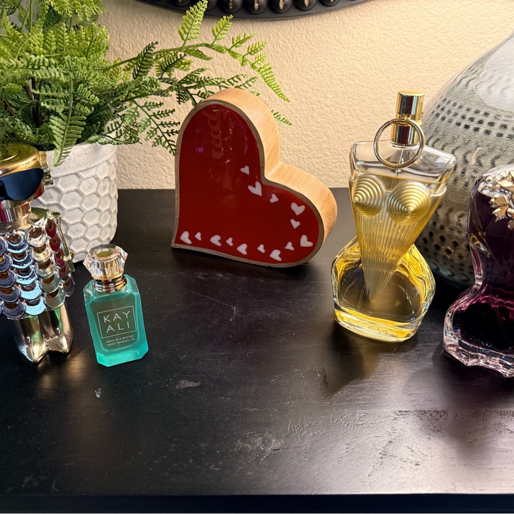 Jean Paul Gaultier Women's Fragrance with Gold and Silver Accents